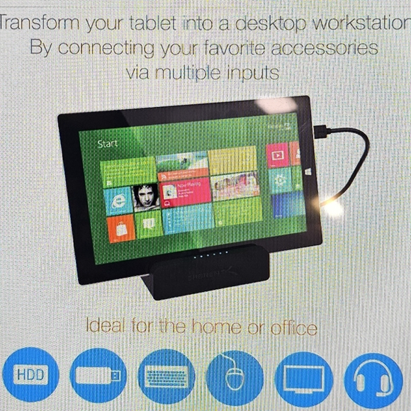 Universal Docking Station with Stand for Tablets and Notebooks, Supports PC - Picture 3 of 12